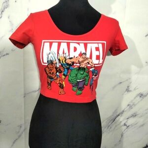 Super cute Marvel Crop Top